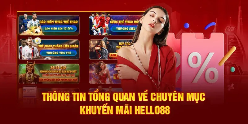 Chương trình khuyến mãi Hello88 siêu chất lượng