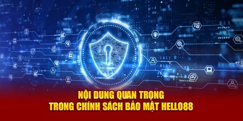 Nội dung thiết yếu trong chính sách bảo mật Hello88